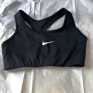 Nike Women's Black and White Sports Bra